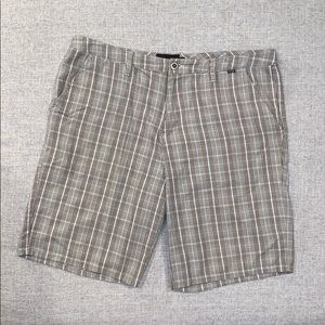 Hurley plaid shorts